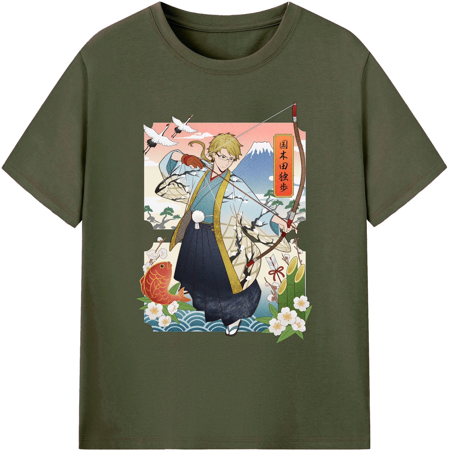 （画像用） 文豪ストレイドッグス Bungo Stray Dogs 綿100％ メンズ半袖Tシャツ｜肌触りやわらか＆通気性